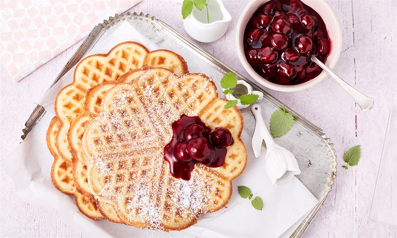 Vafe vegane Rețeta Dr. Oetker